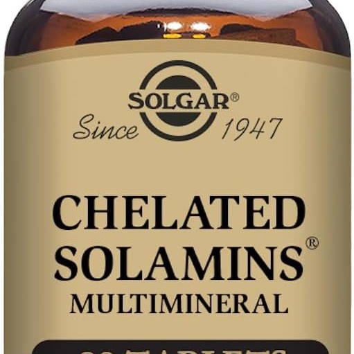 Solgar Chelated Solamins Multimineral (90 tabs)