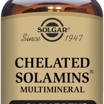 Solgar Chelated Solamins Multimineral (180 tabs)