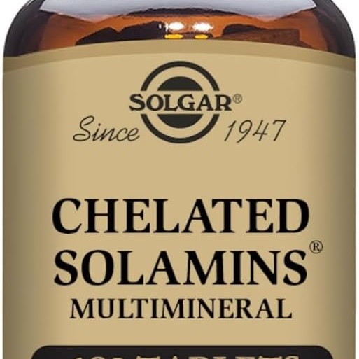 Solgar Chelated Solamins Multimineral (180 tabs)