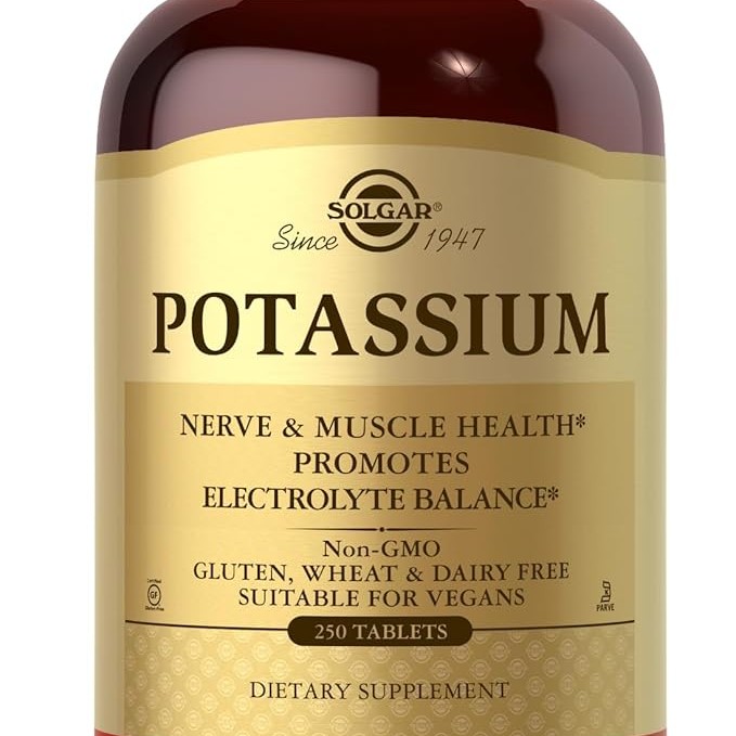 Solgar Potassium (250 tabs)
