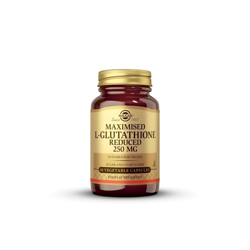 Solgar L-Glutathione Reduced 250mg (60 caps) Solgar L-Glutathione Reduced 250mg (60 caps)