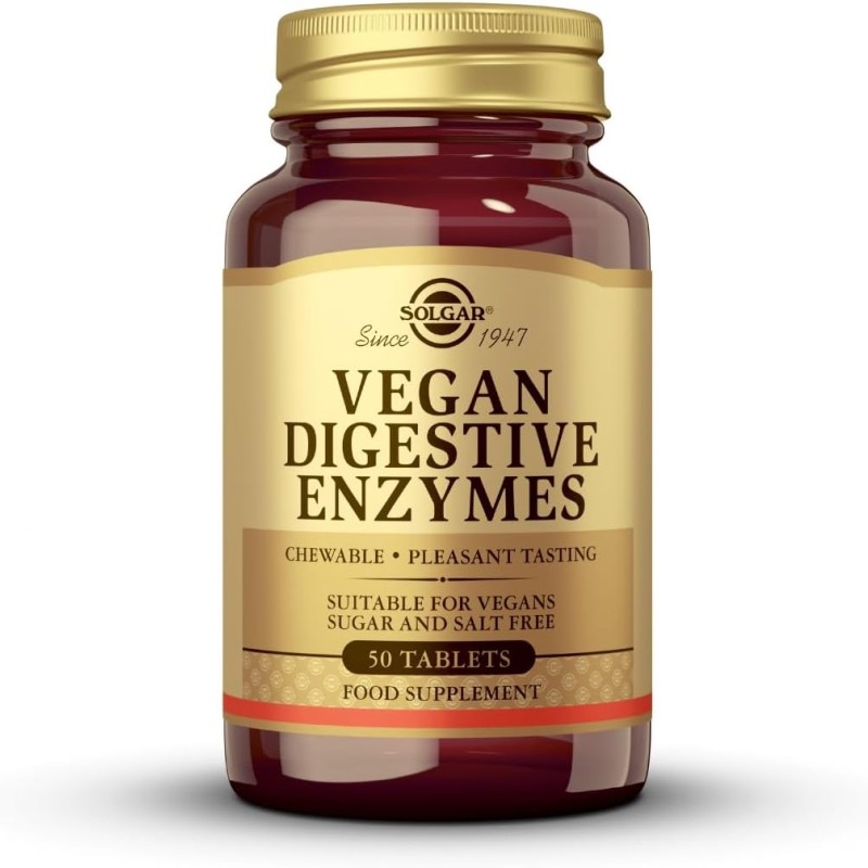 Solgar Vegan Digestive Enzymes (50 tabs) Solgar Vegan Digestive Enzymes (50 tabs)