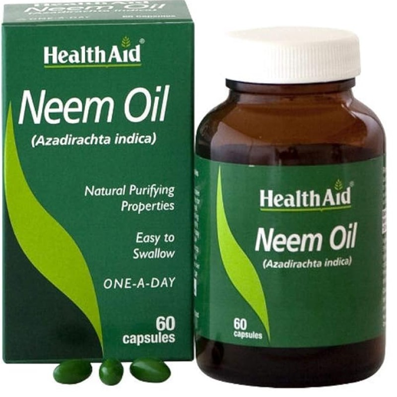 Health Aid Neem Oil Caps (60 caps) Health Aid Neem Oil Caps (60 caps)