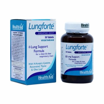 Health Aid Lung Support Formula (30 tabs)