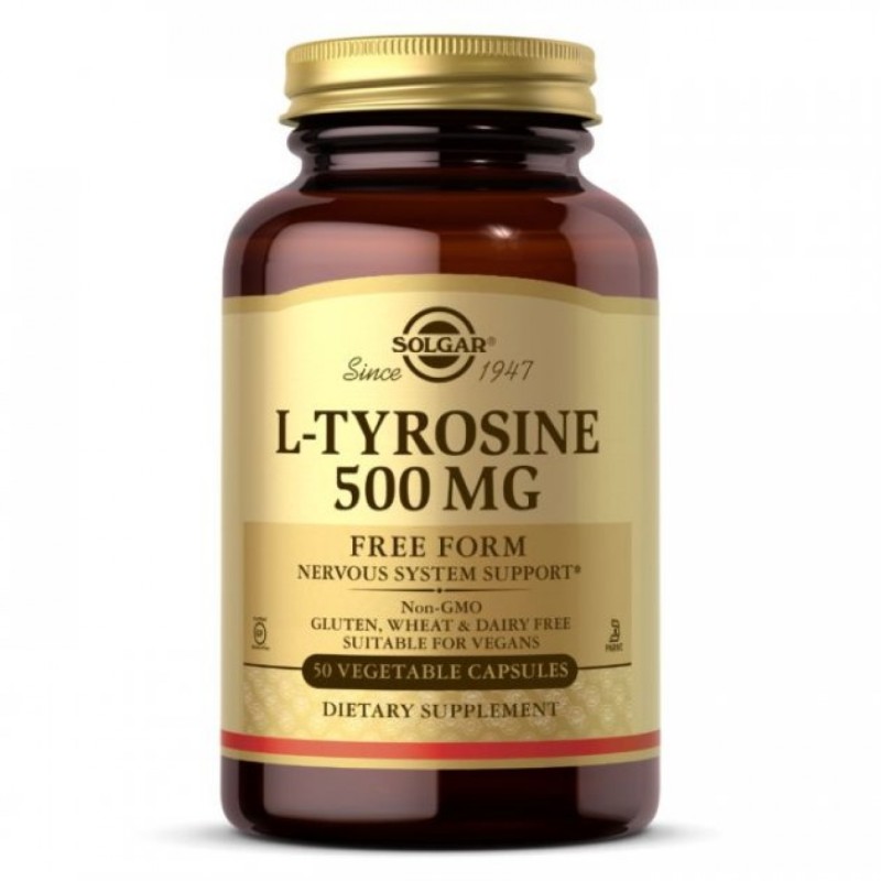 Solgar L-Tyrosine 500mg (50 caps) Solgar L-Tyrosine 500mg (50 caps)