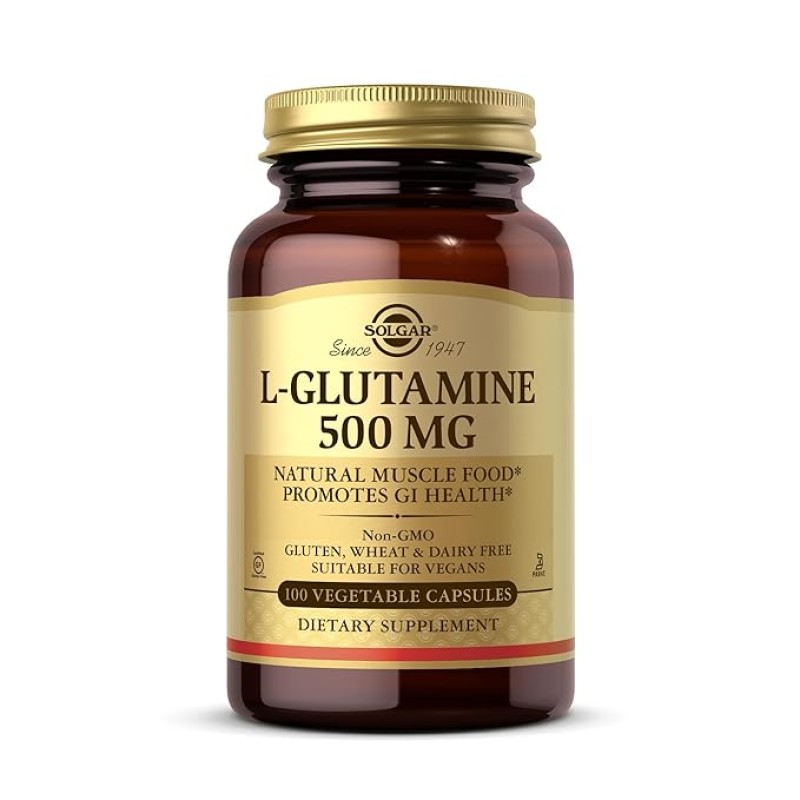 Solgar L-Glutamine 500mg (100 caps) Solgar L-Glutamine 500mg (100 caps)