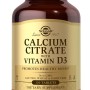 Solgar Calcium Citrate with Vit D3 (120 tabs)