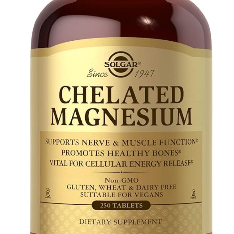 Solgar Chelated Magnesium (250 tabs) Solgar Chelated Magnesium (250 tabs)