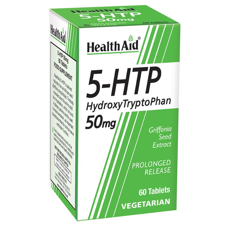 Health Aid 5-HTP 50mg (60 tabs) Health Aid 5-HTP 50mg (60 tabs)