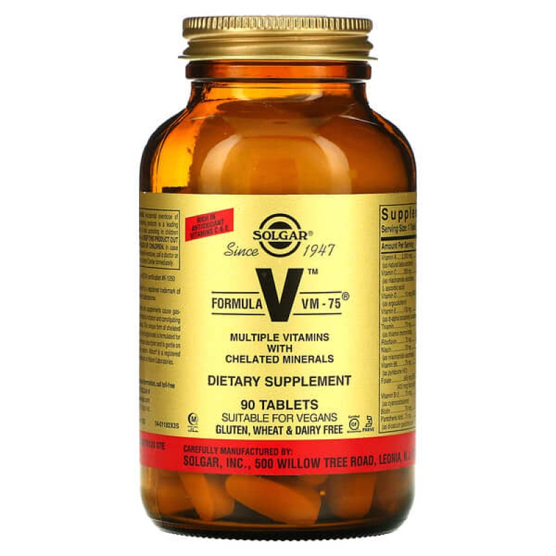 Solgar Formula VM-75 (90 caps) Solgar Formula VM-75 (90 caps)