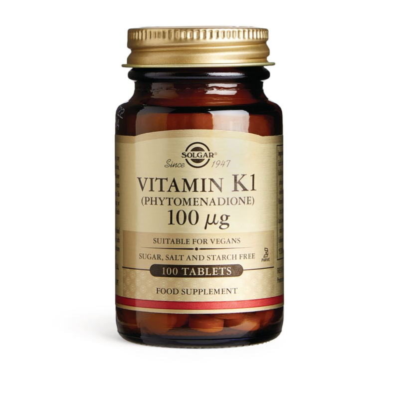 Solgar Vitamin K1 100mg (100 tabs) Solgar Vitamin K1 100mg (100 tabs)