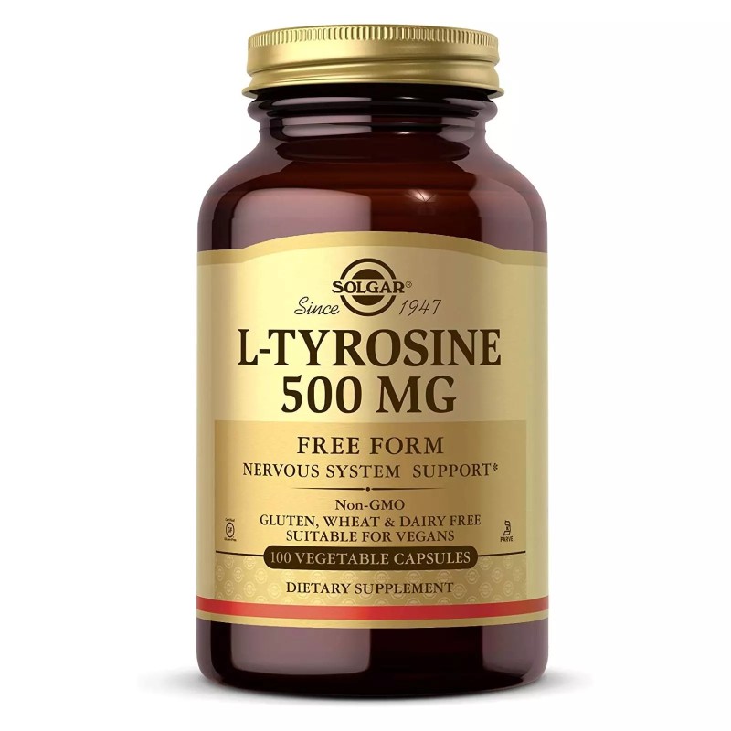 Solgar L-Tyrosine 500mg (100 caps) Solgar L-Tyrosine 500mg (100 caps)