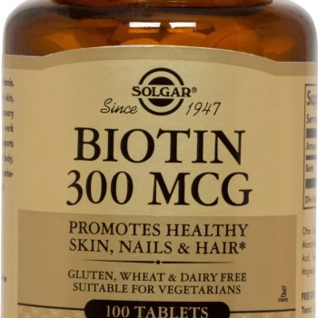 Solgar Biotin 300mg (100 tabs)