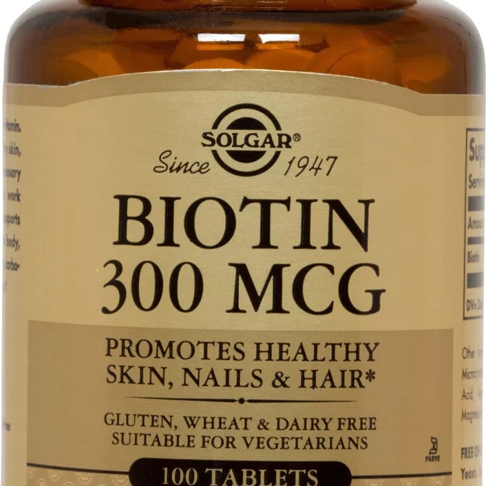 Solgar Biotin 300mg (100 tabs)